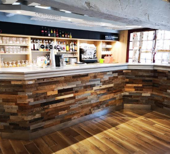 fabrication piste de bar inox